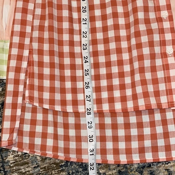 CATO est. 1946 Gingham Patchwork Tunic Sz. MD. - Picture 12 of 13